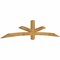 Ekena Millwork Alberta Rough Sawn Timber Gable Bracket, Western Red Cedar, 108"W x 22"H x 4"D x 4"F, 5/12 Pitch GBW108X22X0404ALB00RWR - alternate 5